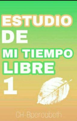 Estudio de mi tiempo libre