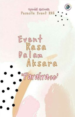 Event Rasa Dalam Aksara 'parafrase'