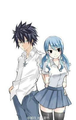 Fairy Tail High school (Gruvia)