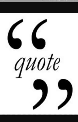 Favorite Quotes or Sayings