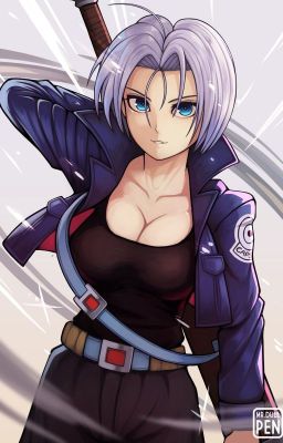 Female Trunks and Mai X Male Saiyan Reader