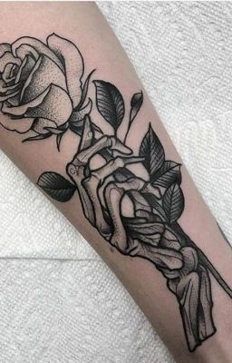 Flowers and tattoos-scottnct/purple phone 