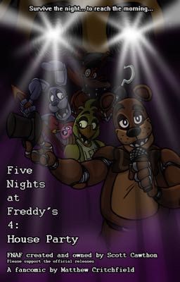 FNAF4 House Party Graphic Novel