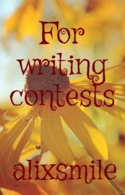 For writing contests