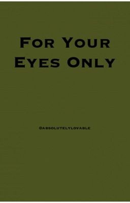 For Your Eyes Only