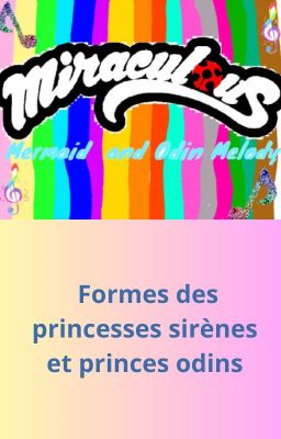 Formes des princesses-sirènes et princes-ondins