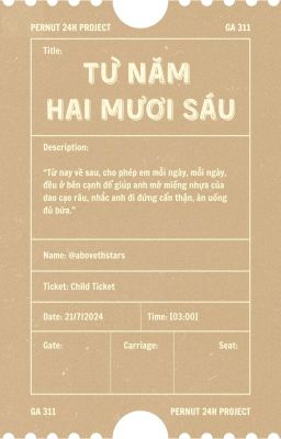 Ga 311 | 03:00 | Từ năm hai mươi sáu