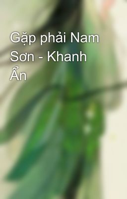 Gặp phải Nam Sơn - Khanh Ẩn