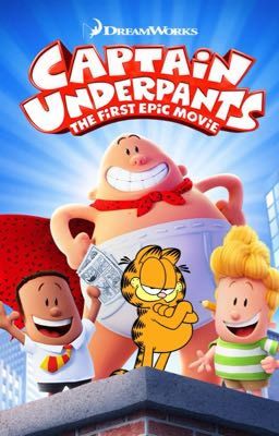 Garfield in captain underpants 