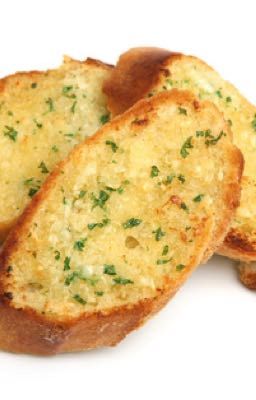 Garlic bread.