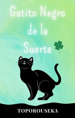 Gatito negro de la suerte.