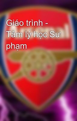 Giáo trình - Tâm lý học Sư phạm