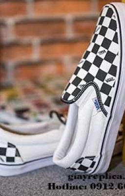 Giay Vans Slipon CheckerBoard Gia Re tai TP.HCM