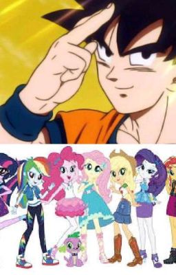 goku en equestria girls [terminada]