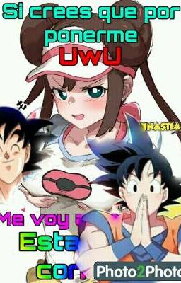 goku x su besina y zami x as mujeres xd