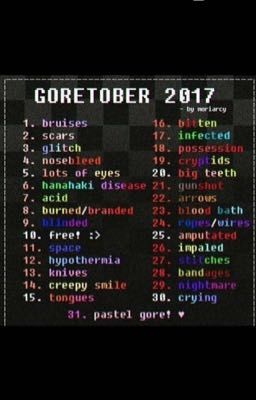 Goretober 2017