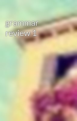 grammar review 1