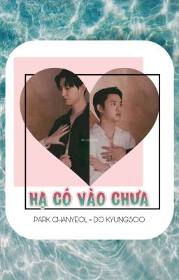 HẠ CÓ VÀO CHƯA [CHANSOO]