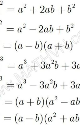 Hằng đẳng thức x định lý Pythagore x Bảng cửu chương [THÔ TỤC]