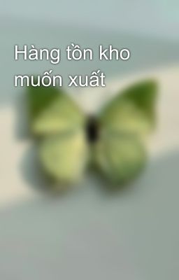 Hàng tồn kho muốn xuất