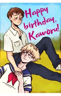 Happy birthday, Kaworu! [KawoShin Draft ver.]