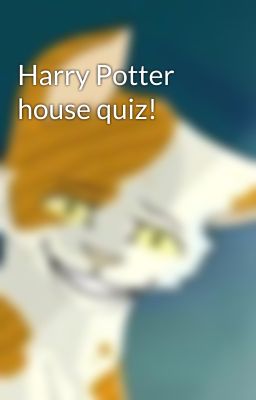 Harry Potter house quiz!