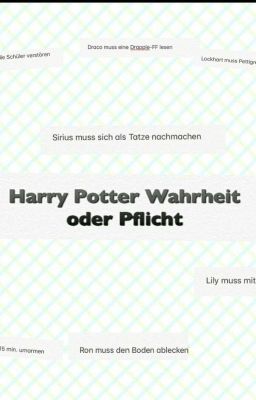 Harry Potter Wahrheit oder Pflicht