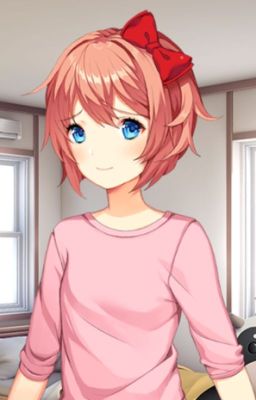 Held by a string (Sayori X Male Reader)