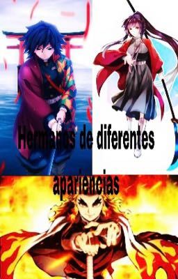 Hermanos de diferentes apariencias 