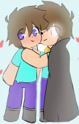 Herobrine x Steve Gentle Love