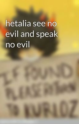 hetalia see no evil and speak no evil