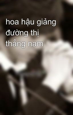 hoa hậu giảng đường thị thẳng nam