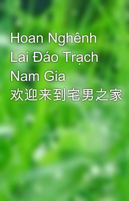 Hoan Nghênh Lai Đáo Trạch Nam Gia 欢迎来到宅男之家