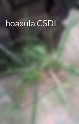 hoaxula CSDL