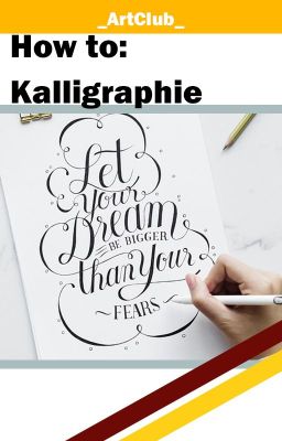 How to do: Kalligraphie/ Handletterig