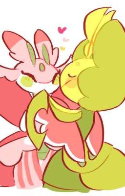 (I'll love you forever...) Female Lurantis x Female Leavanny