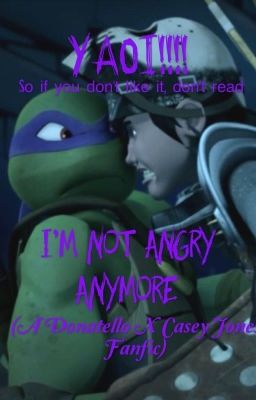 I'm not angry anymore (A Jonatello Fanfic)