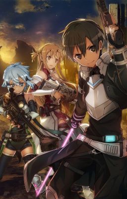 Invicta - SAO - Male Reader x Sinon x Kirito x Asuna