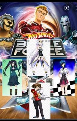 Issei en hot wheels battle force 5.