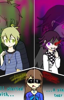 It All Started By One Single Tear (Rantaro x reader x YandereMastermind Kokichi)