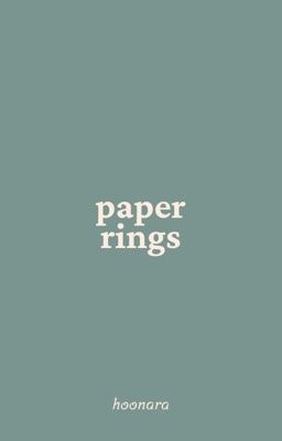 jaywon ໒꒱ paper rings
