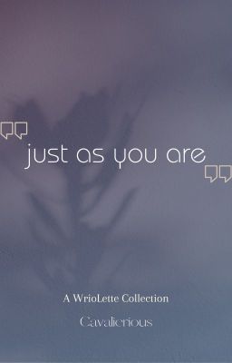 just as you are