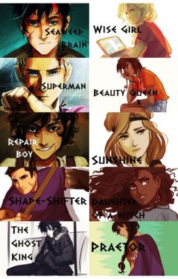 Just some fun pictures of the Percy Jackson squad