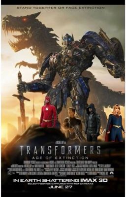 Justice League Transformers: Age of Extinction￼