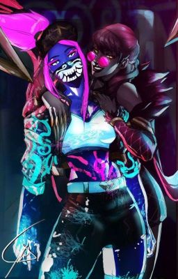 K/DA Behind the Stage