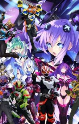 Kamen rider geats x Hyperdimension Neptunia: The fox and the goddess 