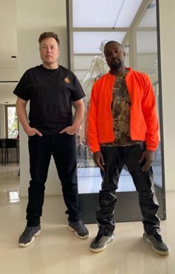 kanye x elon