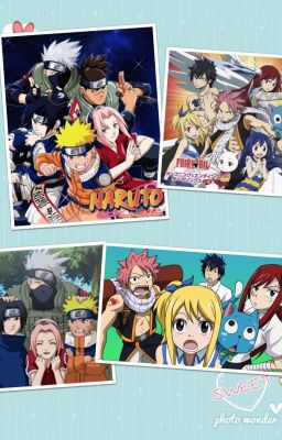 Khi Fairy tail và Naruto dùng Facebook