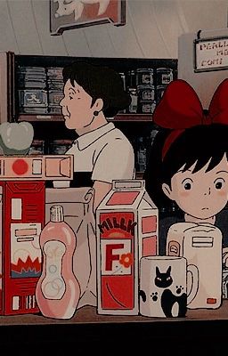 KIKI'S DELIVERY SERVICE, plot shop