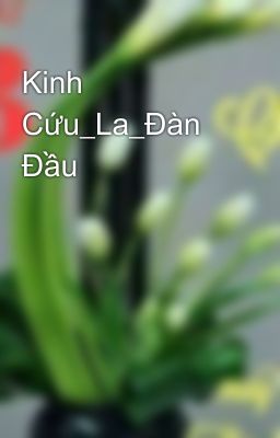 Kinh Cứu_La_Đàn Đầu